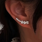桜｜フラワーラインジルコニアイヤリング