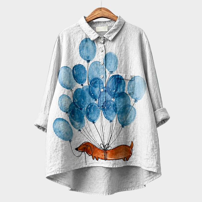 リサ｜花柄シャツ