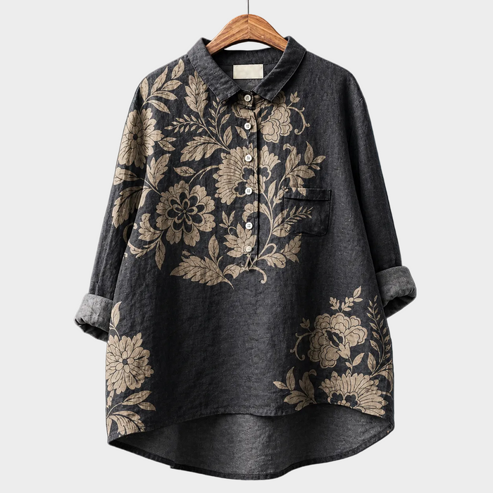ヒナタ｜柄シャツ