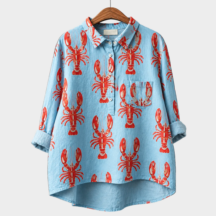 ニコ｜アート柄シャツ
