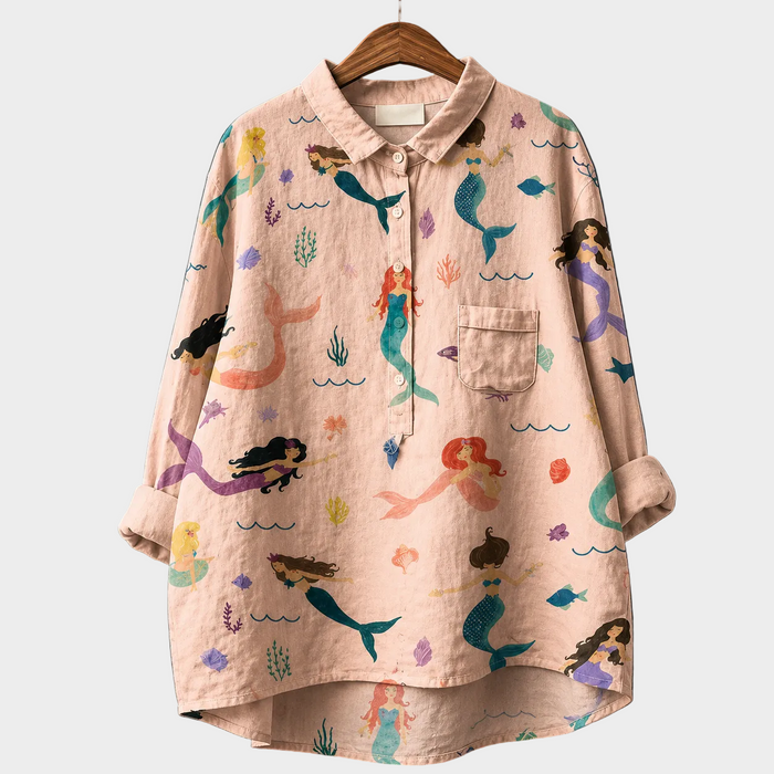 ハルカ｜柄シャツ