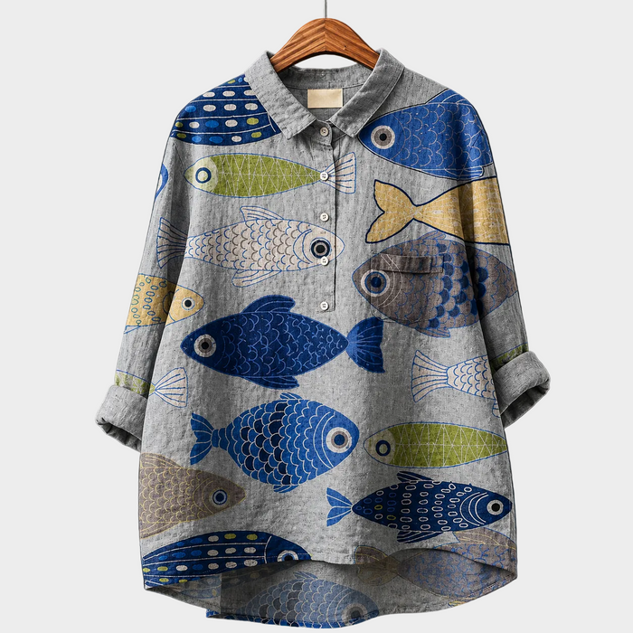 サエ｜動物柄シャツ