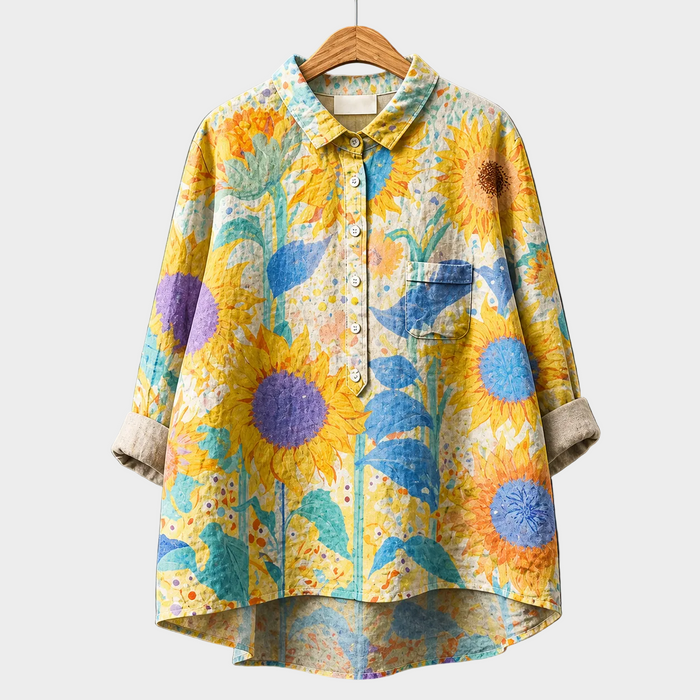 ワカ｜花柄シャツ