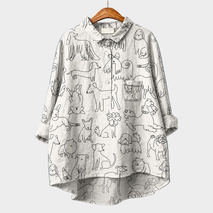 サヤ｜柄シャツ