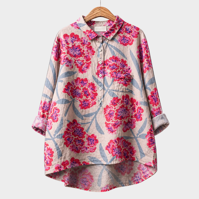 コトネ｜花柄シャツ