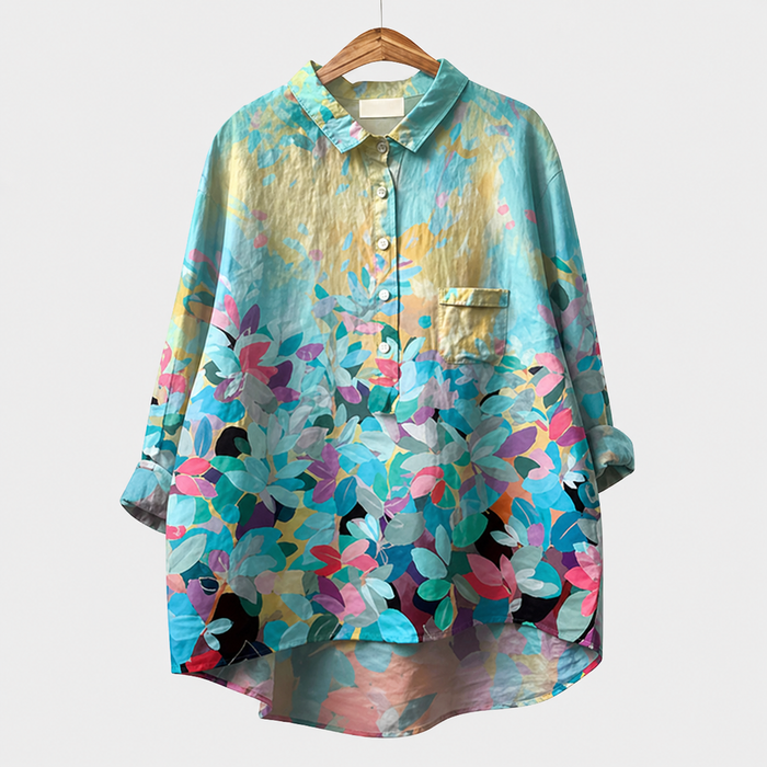 ホタル｜花柄シャツ