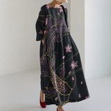 マナ｜宵に咲く花のワイドワンピース