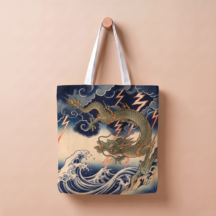 雲龍｜浮世絵風トートバッグ