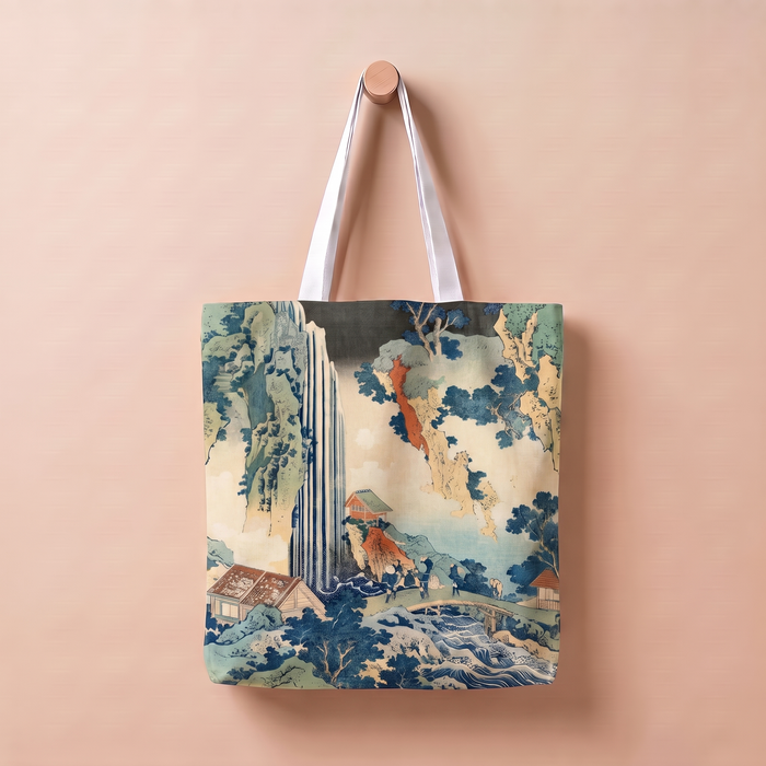 木曽路 小野の瀑布｜浮世絵トートバッグ