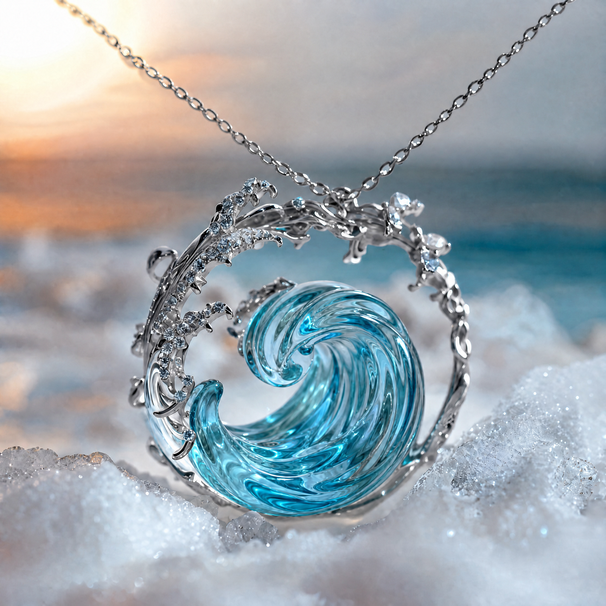 海咲｜オーシャンプロミス ペンダント ネックレス